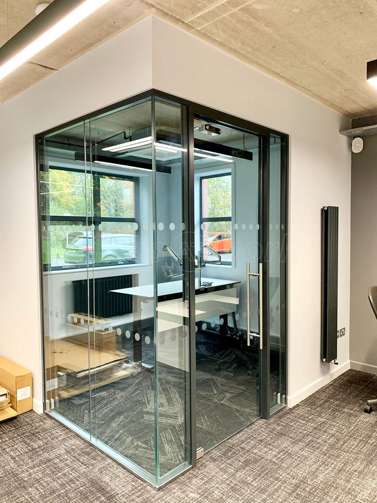 Acoustic Glass Partitions